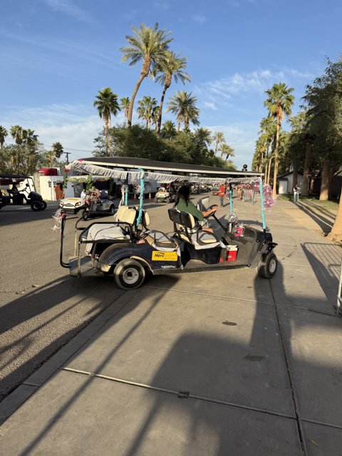Golf Cart Adventures in Indio
