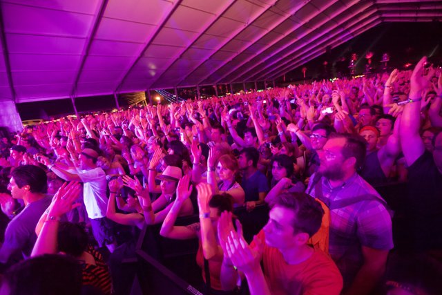 Coachella 2012 Crowd Gets Pumped Up!