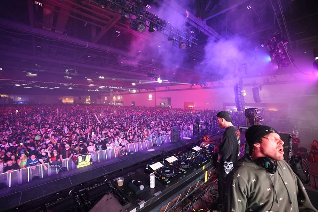 DJ Duo Commands Massive Crowd at Wobbleland 2026