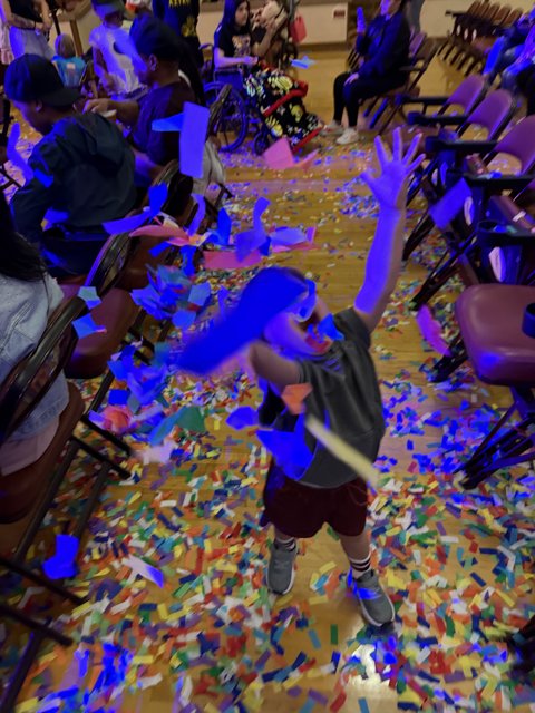 Confetti Joy at San Jose Civic