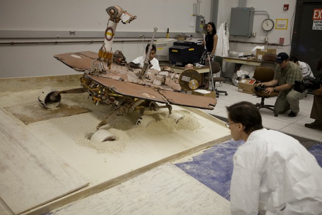 Examining the Mars Rover