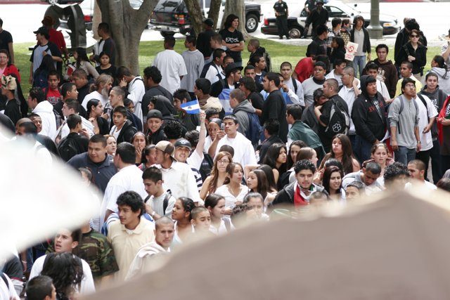 2006 School Walkout Crowds