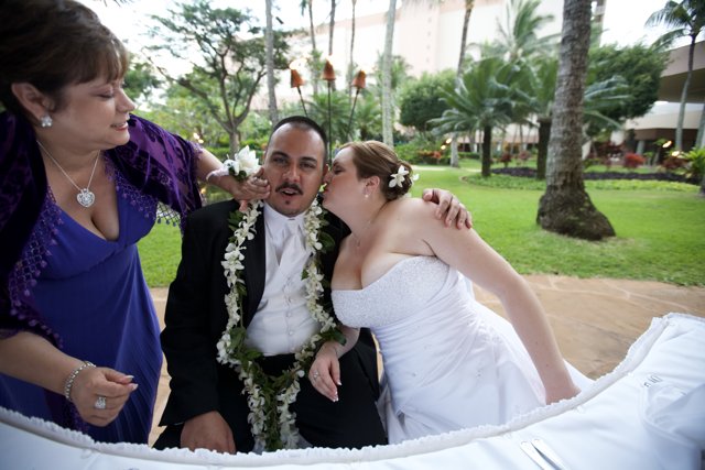 A Hawaiian Wedding Kiss