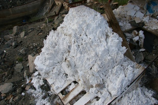 A Mysterious White Pile
