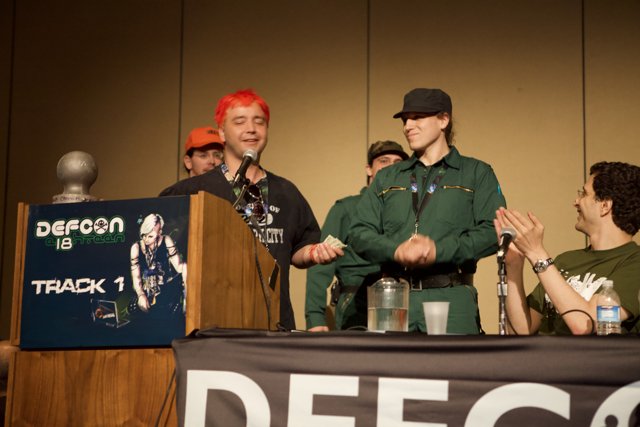 Jeff M at Defcon 18 Press Conference