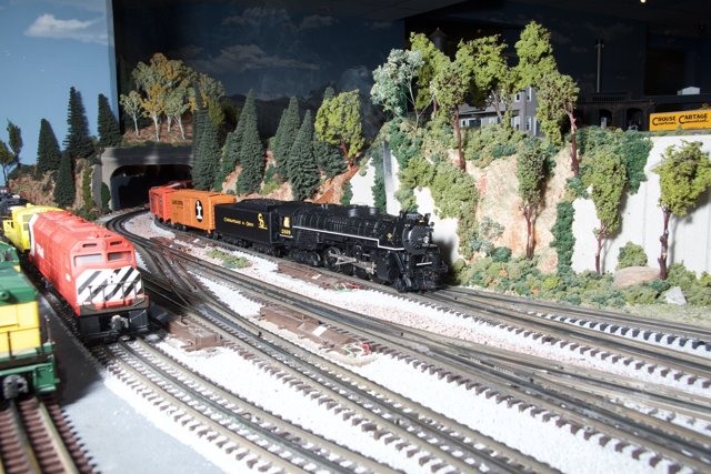 All Aboard the Model Train Express