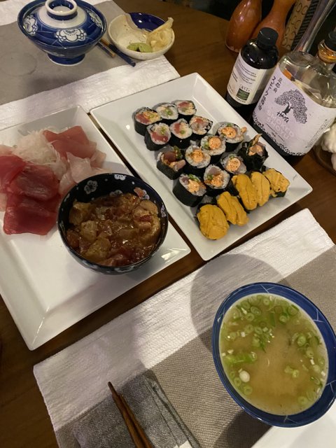 Japanese Feast in San Francisco