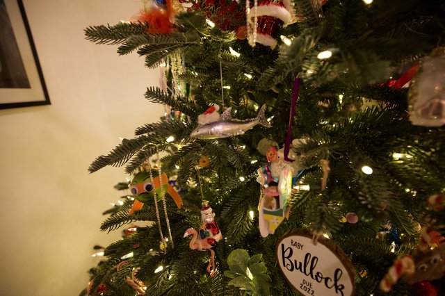 Whimsical Christmas Tree with Eclectic Ornament Collection