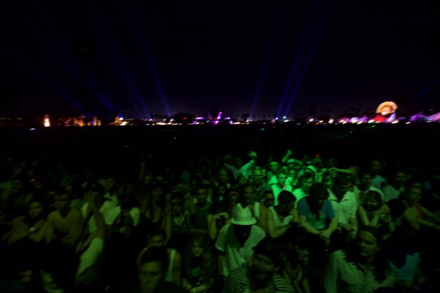 Electrifying Night Crowd
