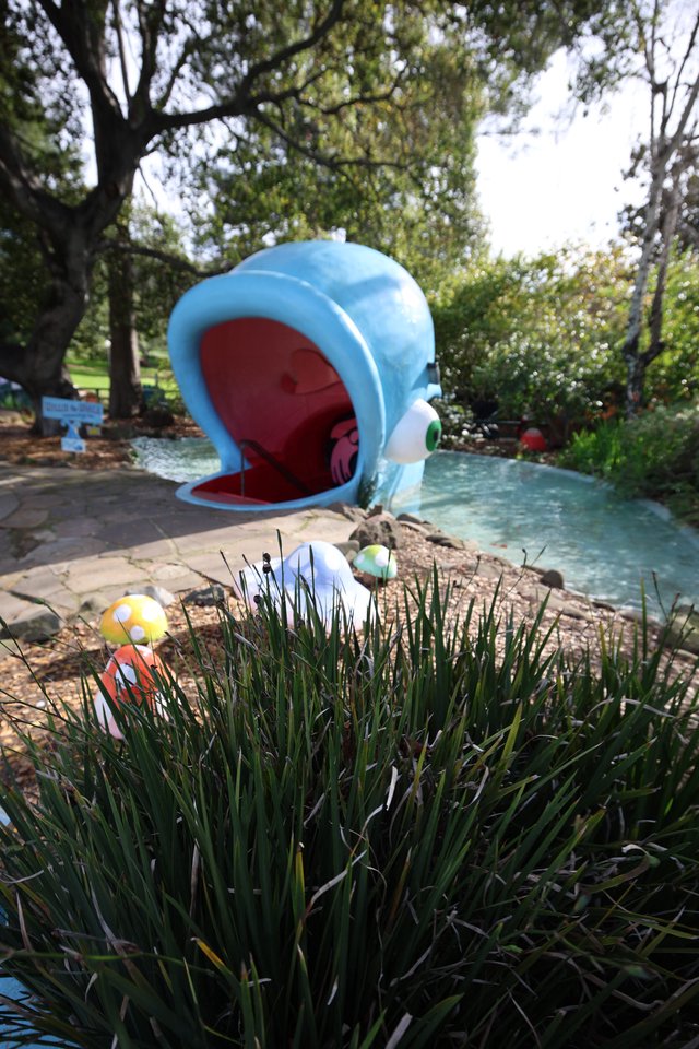 Whimsical Whale Mini Golf Obstacle at Fantasyland