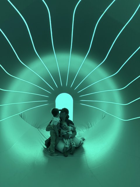 Radiant Moments in Green