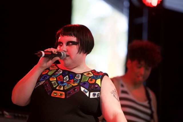 Beth Ditto Rocking the Stage with Intensity