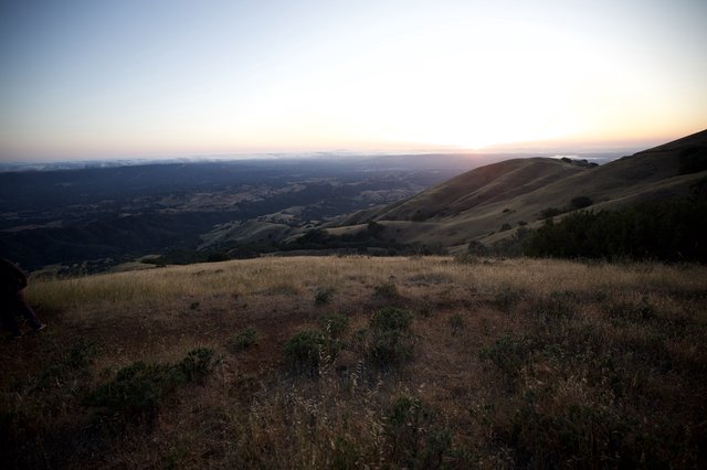 Golden Hour Vista from Mount Diablo's Juniper Canyon