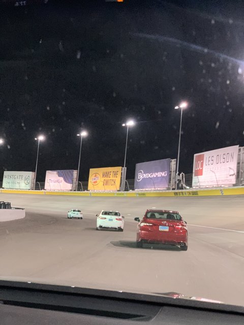 Night Drive at Las Vegas Motor Speedway