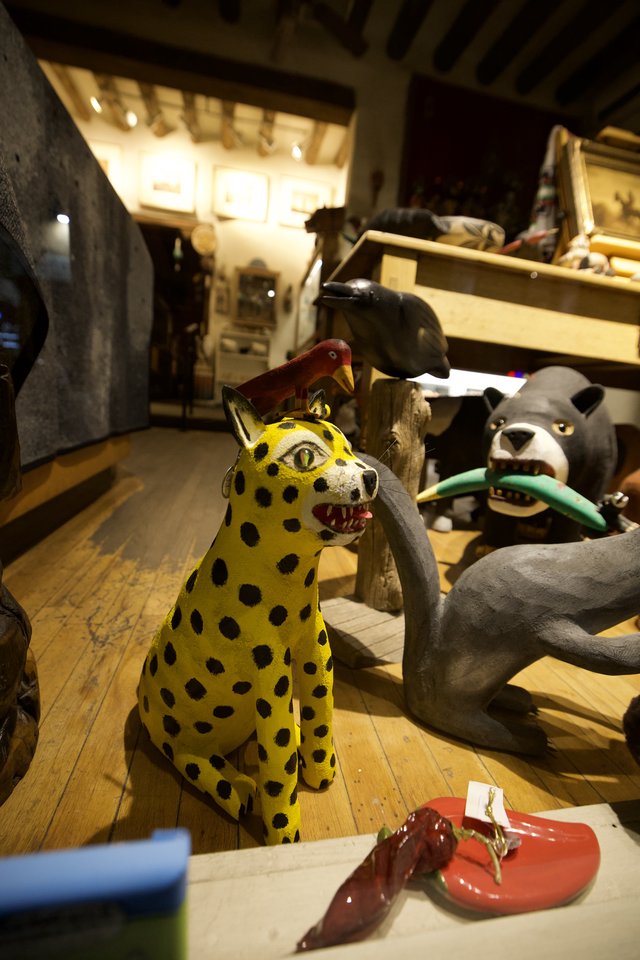 Colorful Folk Art Animals in Santa Fe Workshop