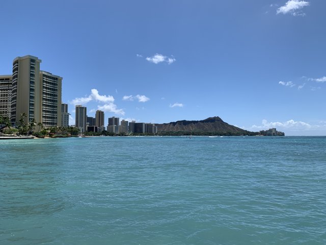 Scenic Honolulu Skyline