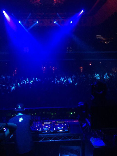 DJ Rocks the Crowd at LA Nightclub