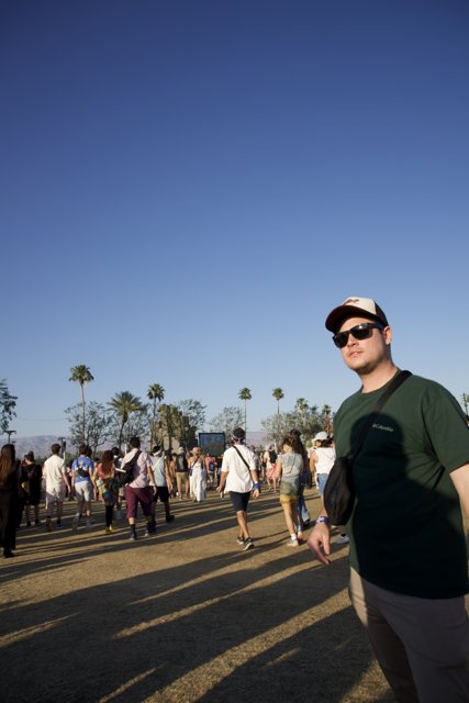 Sunny Vibes at Coachella 2024: A Candid Festival Portrait