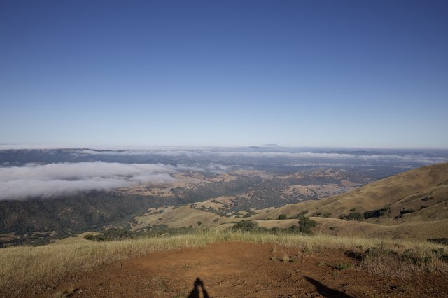 Above the Clouds at Mount Diablo Summit