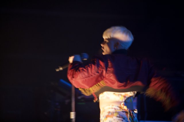 White-Haired Singer Lights Up Coachella Stage