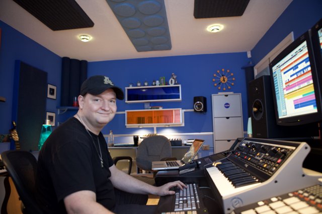 Behind the Scenes: DJ Dan at the Recording Studio