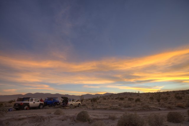 Desert Sunset Roadtrip