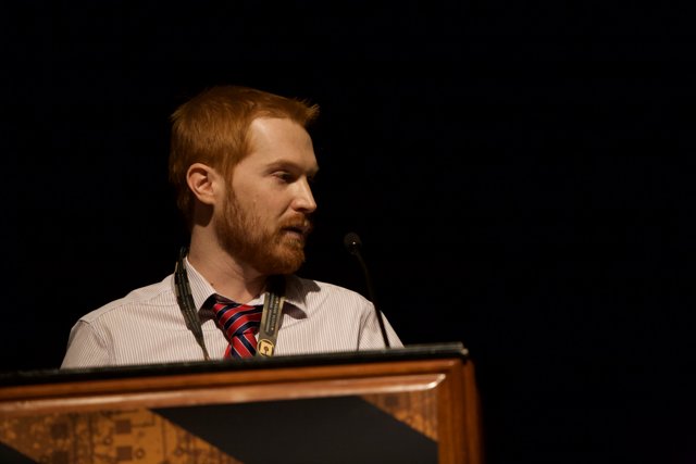 The Red-Haired Speaker at Defcon