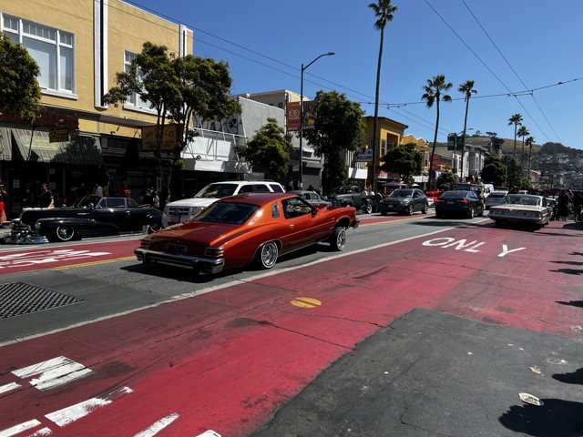 Parked Car at the 24th St Mission Crosswalk