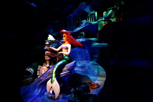Magical Moments at The Little Mermaid Attraction