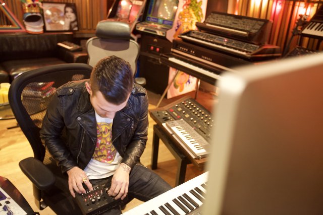 Keyboard Maestro in the Recording Studio