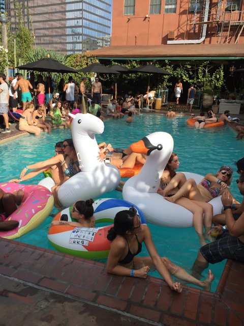 Inflatable Fun in the LA Sun