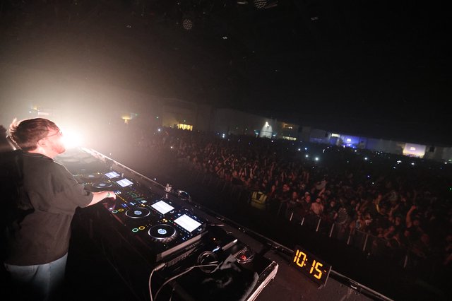DJ Commands Massive Crowd at Wobbleland Festival
