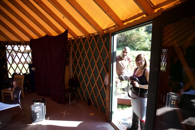 A Cozy Yurt Wedding