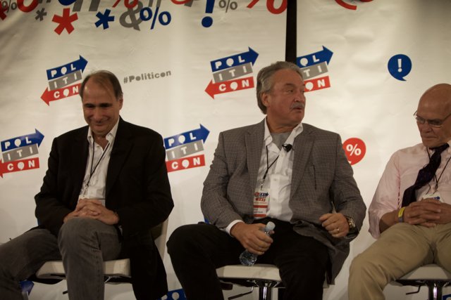 Politicon Panel Discussion with James Carville and David Axelrod