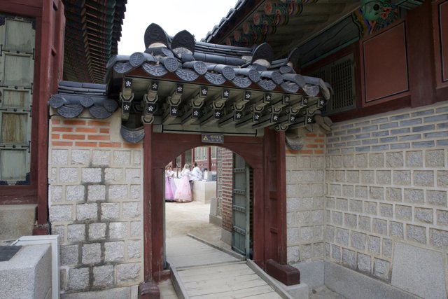 The Guardian of the Monastery Doorway