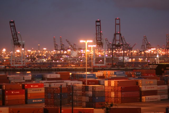 Nightfall on the Port