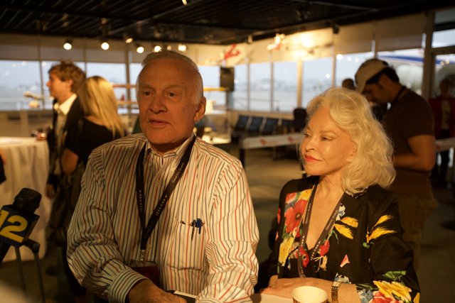Dining with Buzz Aldrin