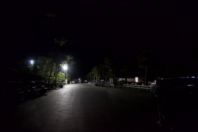 Night Scene on Altadena Street