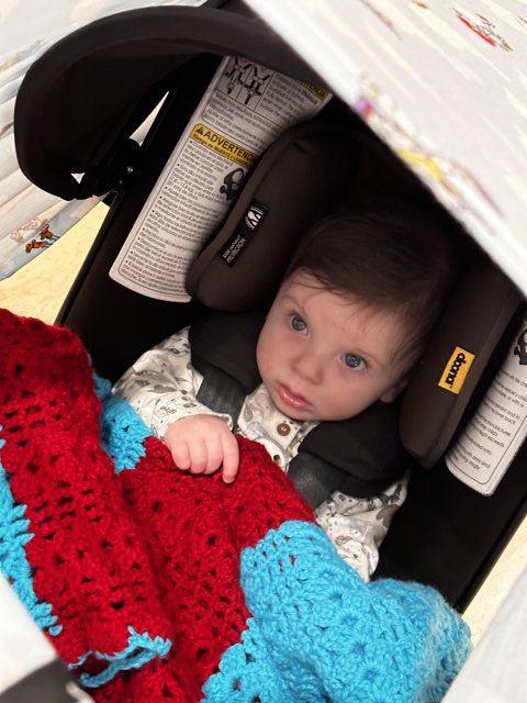 Cozy Baby in Car Seat