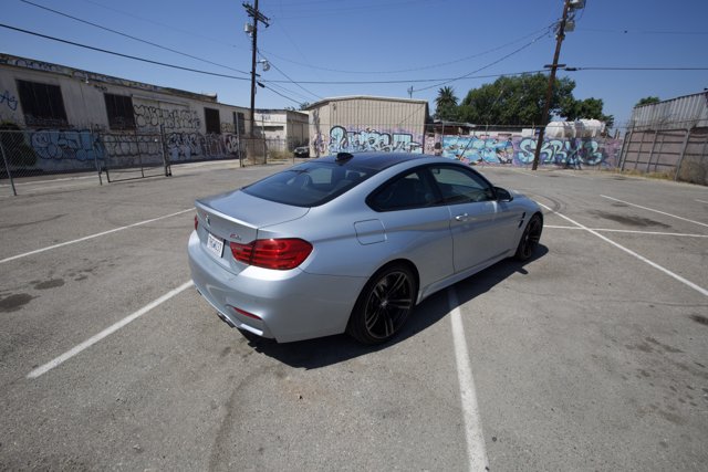 The BMW M4 in the City