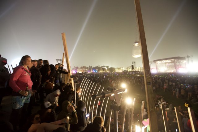 Night Sky Lights up Coachella Crowd