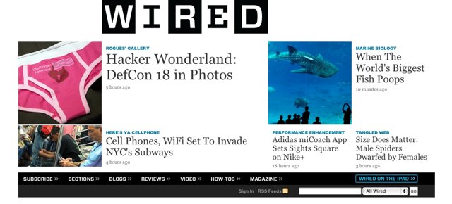 Wired Magazine's Underwear Advertisement