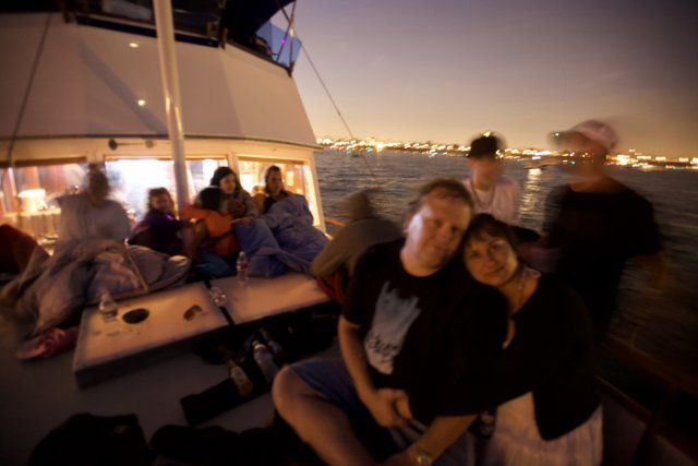Nighttime Boat Ride