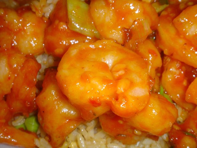 Shrimp and Veggie Curry Plate