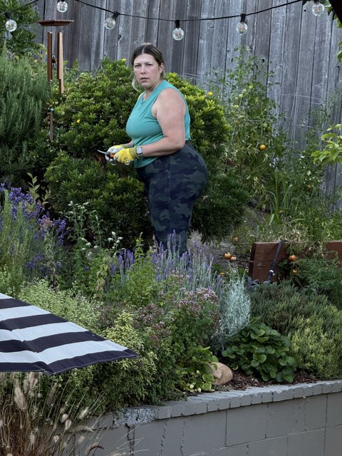 Garden Serenity in August