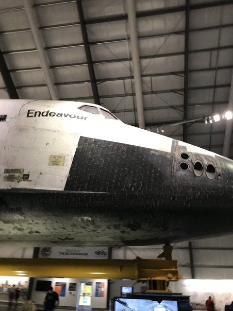 Space Shuttle Exhibit at the National Air and Space Museum