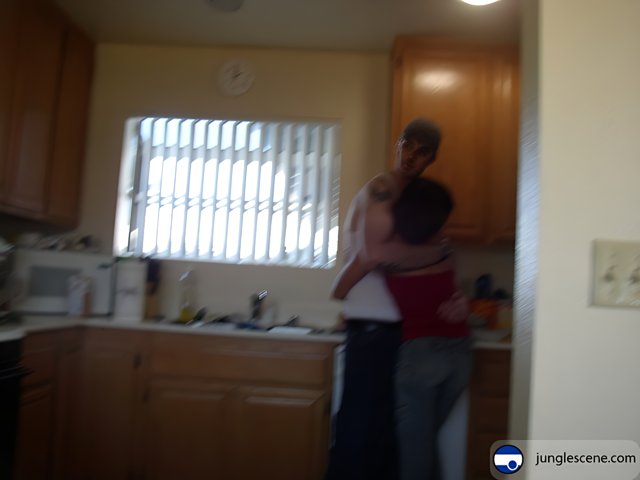 Hugs in the Kitchen