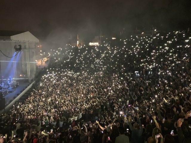 Electric Night: Crowd at The Greek Theatre Concert