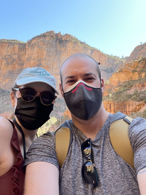 Canyon Selfie with Sunglasses