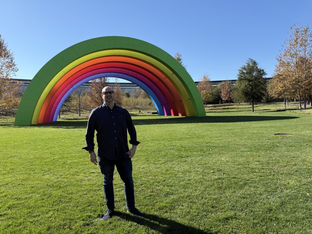 Vibrant Day at Apple Park